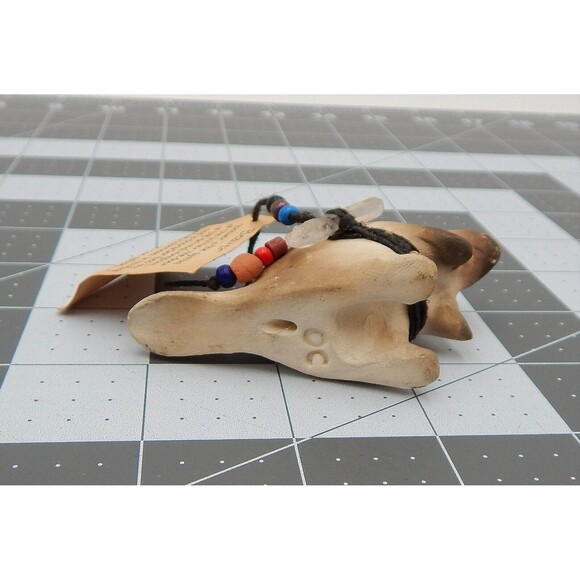 Fetish Rustic Beaver Offering Signed OC 3 inch Southwest Decor - Picture 6 of 10